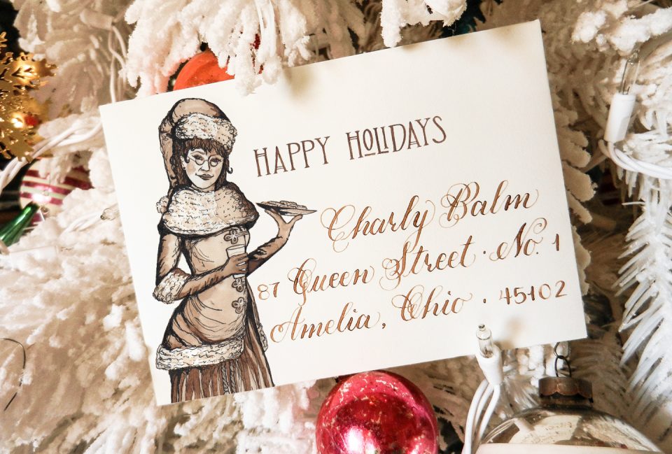 Printable Holiday Envelopes | The Postman's Knock