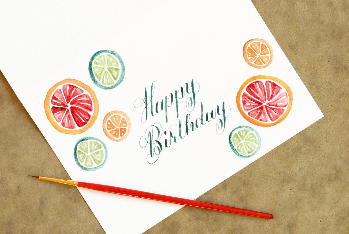 Design Motif Tutorials Part II: Citrus Fruits | The Postman's Knock