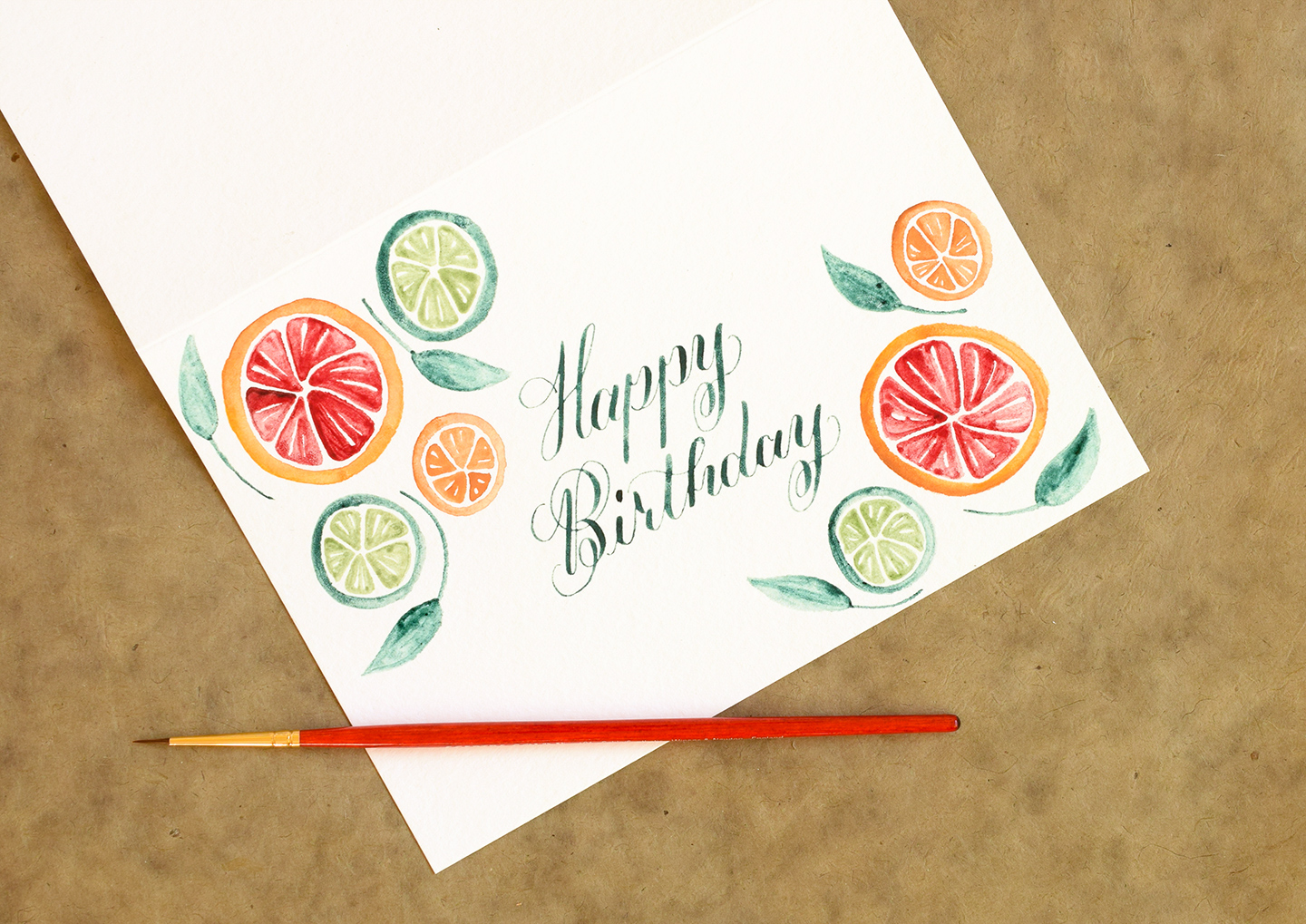 Design Motif Tutorials Part II: Citrus Fruits | The Postman's Knock