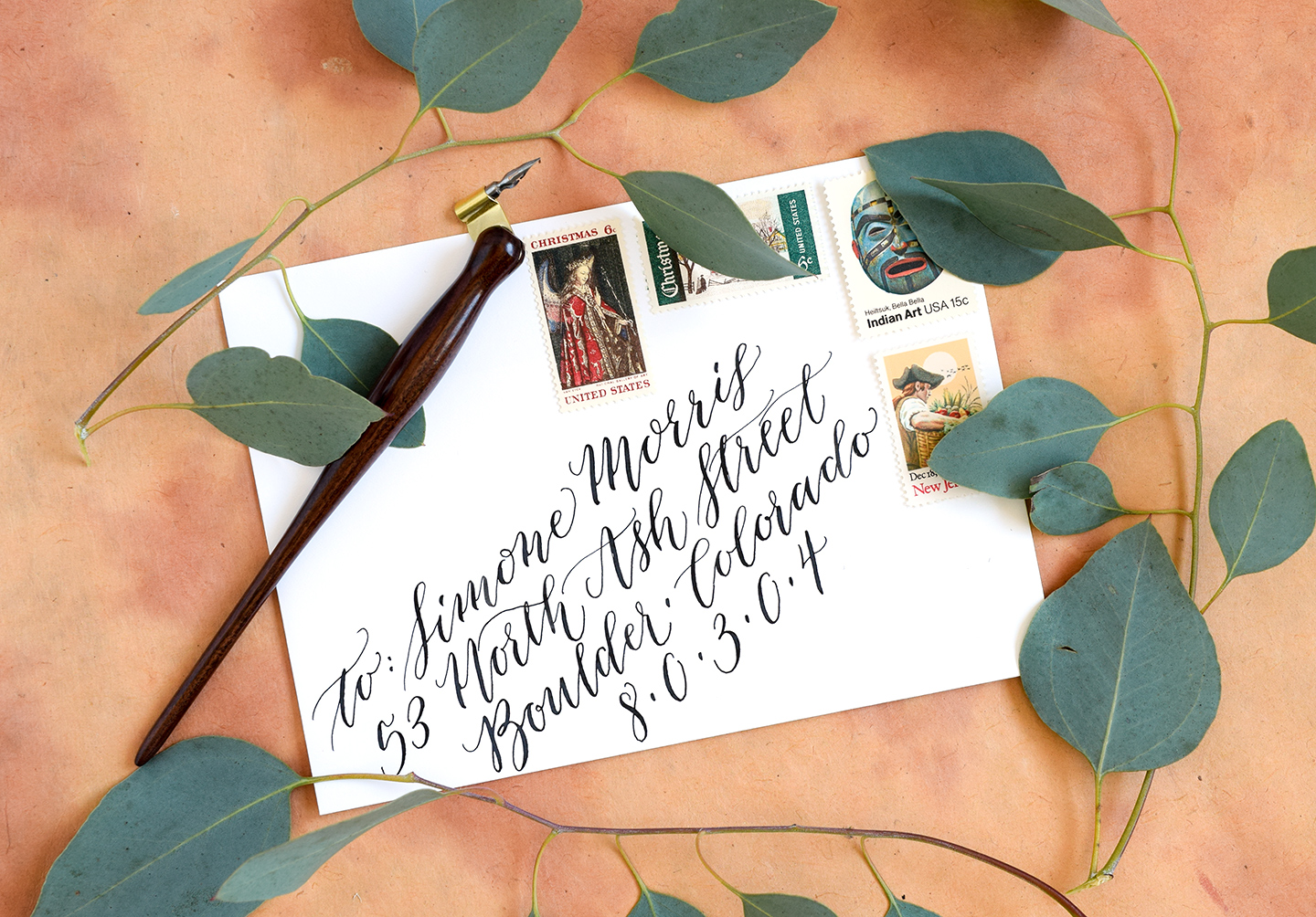 A Holiday Oblique Calligraphy Pen Giveaway! (December 2015) | The Postman's Knock