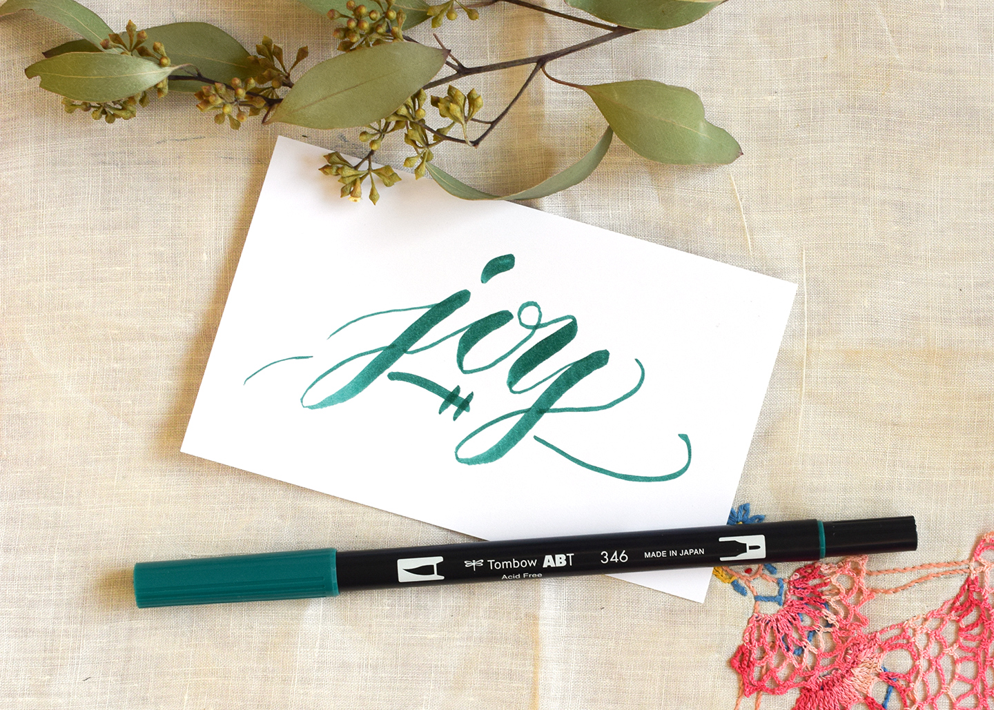 Three Simple Calligraphy Flourishes | The Postman's Knock