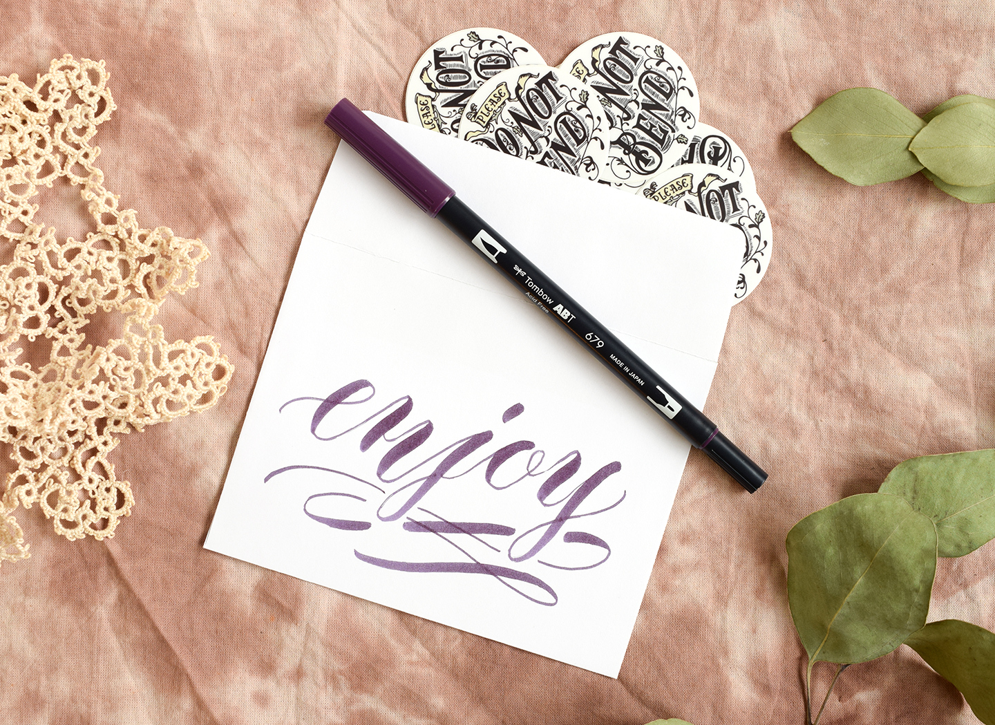 Three Simple Calligraphy Flourishes | The Postman's Knock