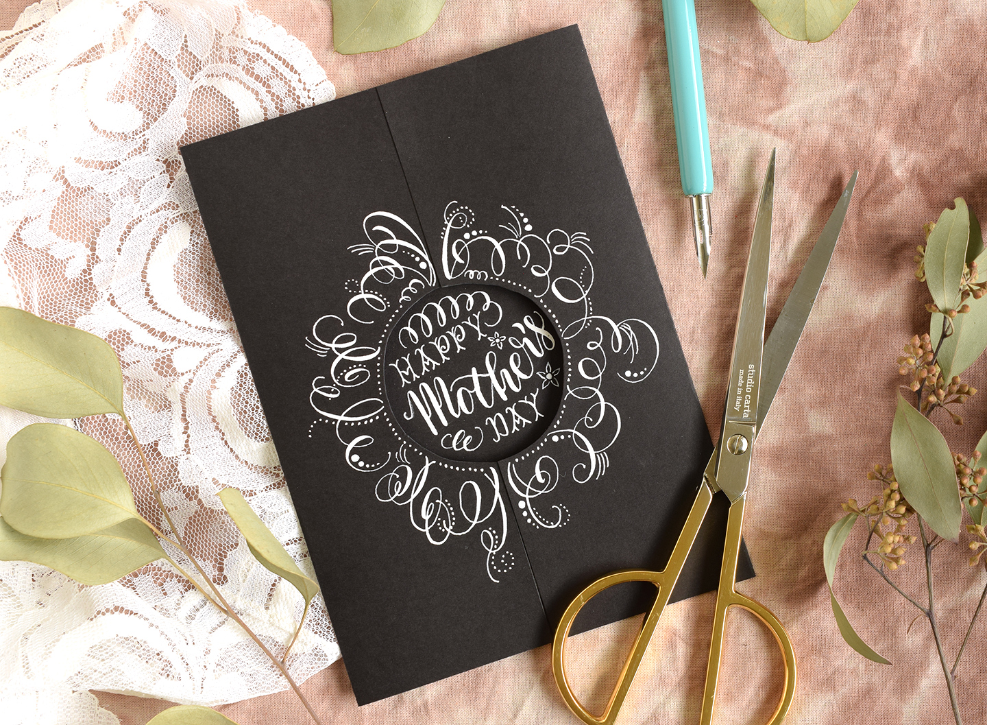 Simple Mother's Day Card Tutorial | The Postman's Knock
