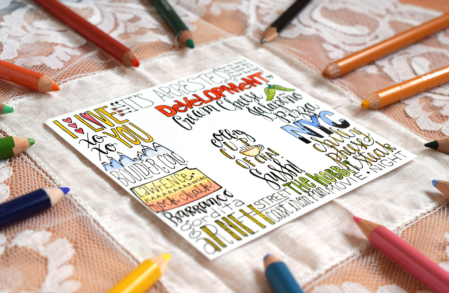 Simple Lettering Art Tutorial | The Postman's Knock