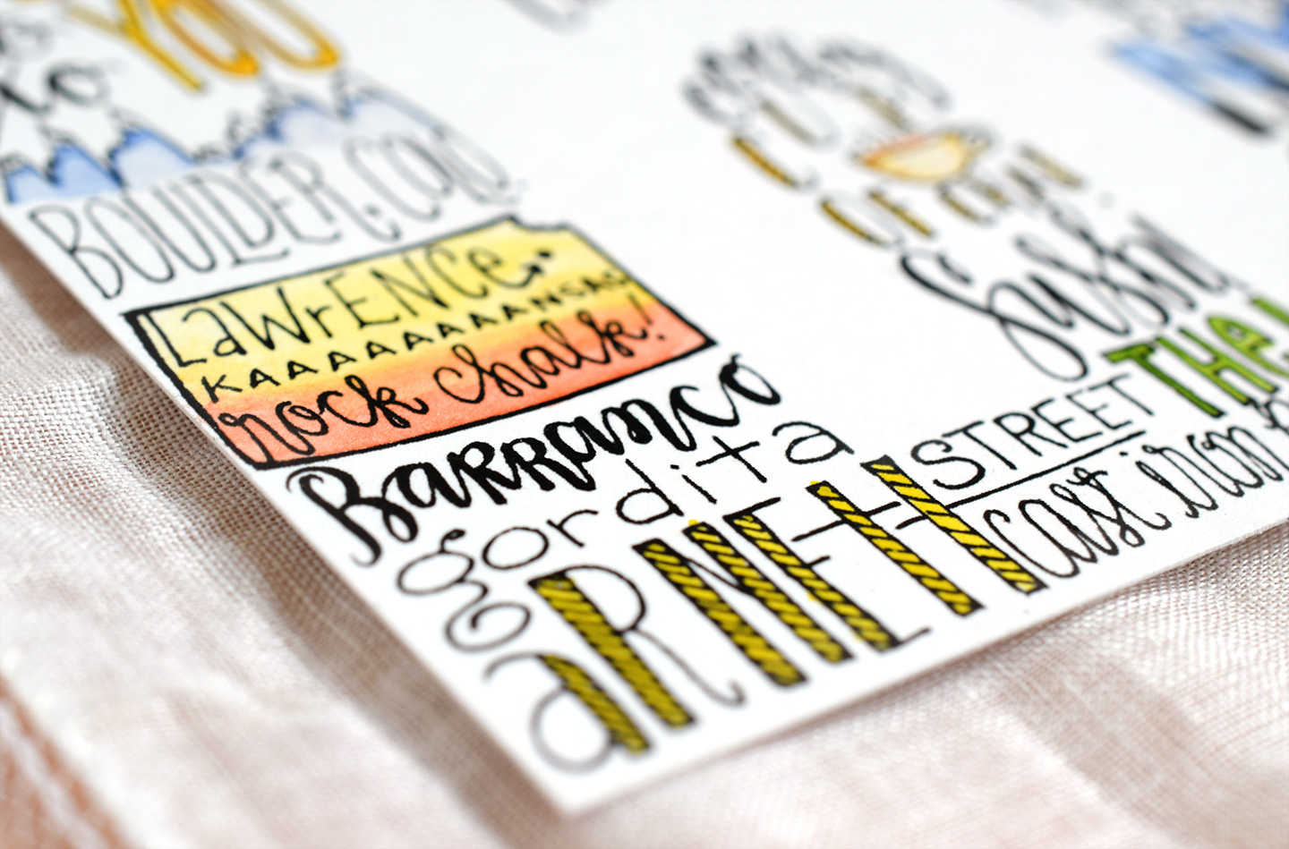 Simple Lettering Art Tutorial | The Postman's Knock