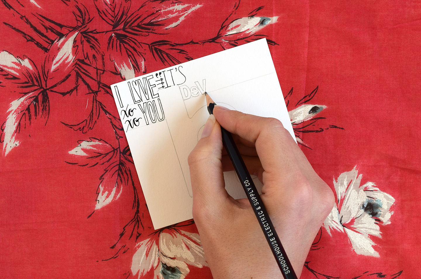 Simple Lettering Art Tutorial | The Postman's Knock
