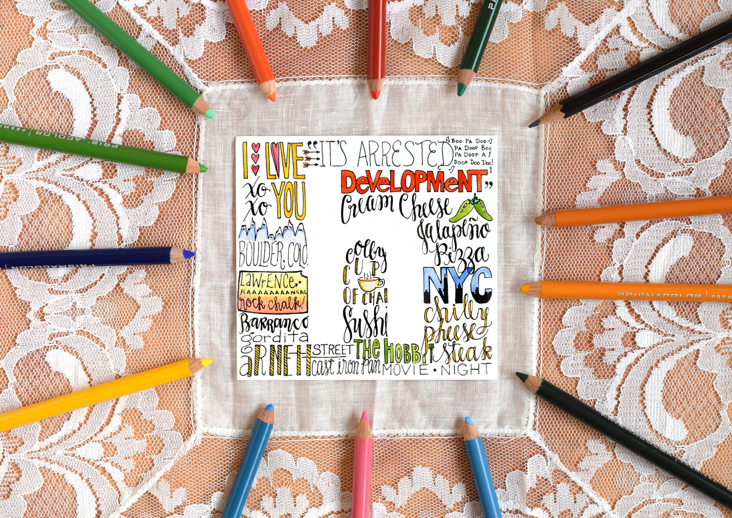 Simple Lettering Art Tutorial | The Postman's Knock