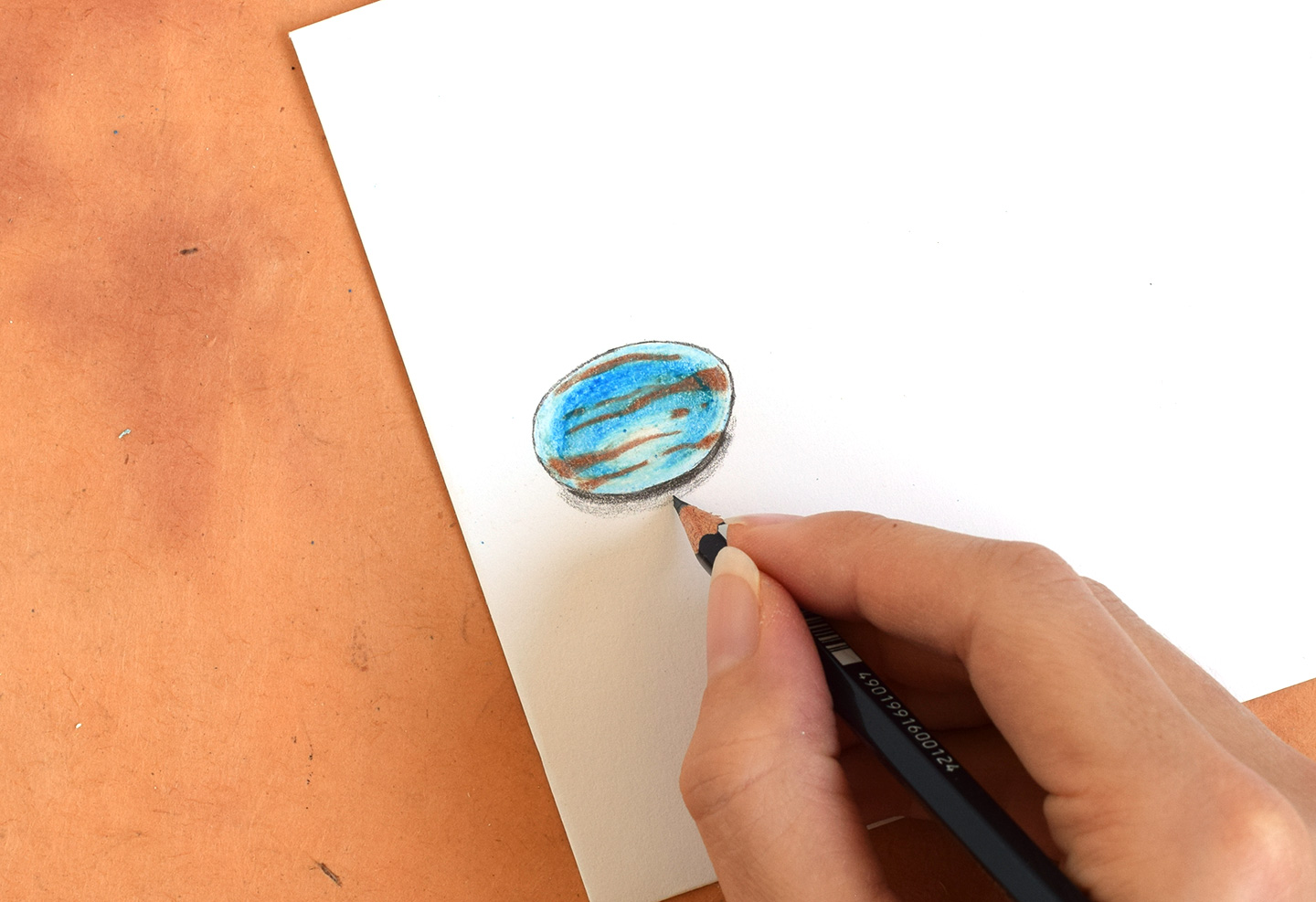 How to Draw Gemstones with Crayons | The Postman's Knock