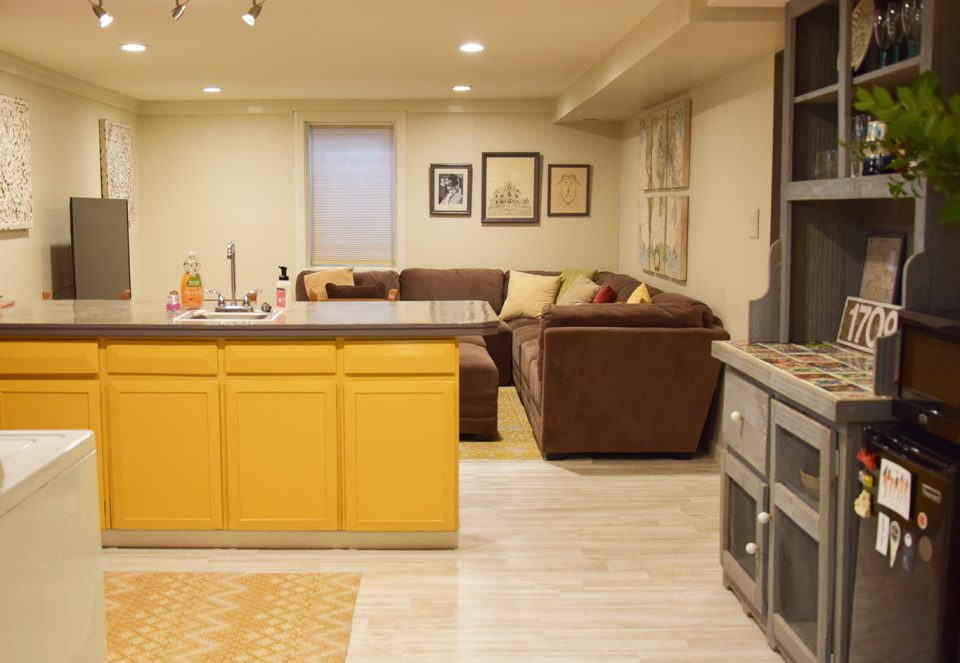 After Photo of Our Basement Apartment | The Postman's Knock