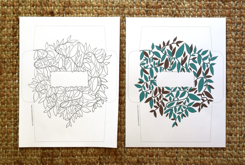 How to Make Your Own Printable Mail Art Envelopes | The Postman's Knock