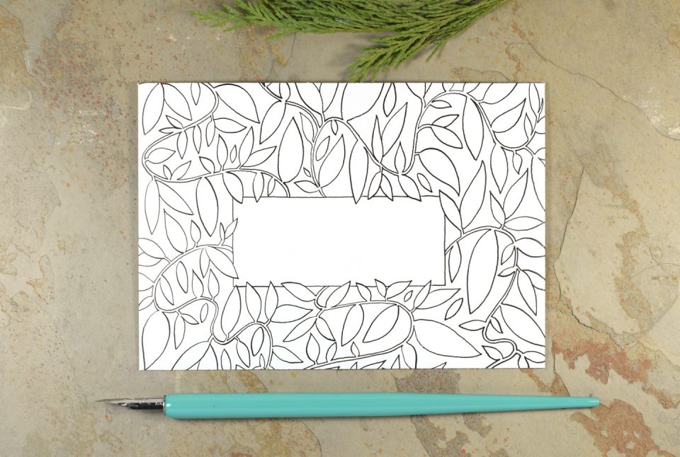 How to Make Your Own Printable Mail Art Envelopes | The Postman's Knock