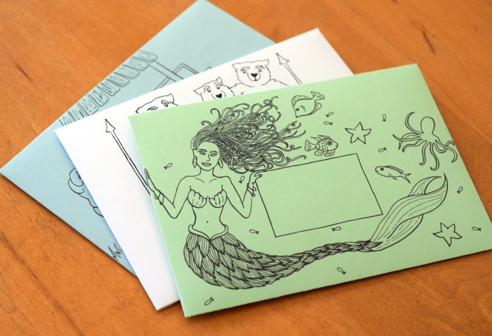 Fairytale Mail Art Envelopes | The Postman's Knock
