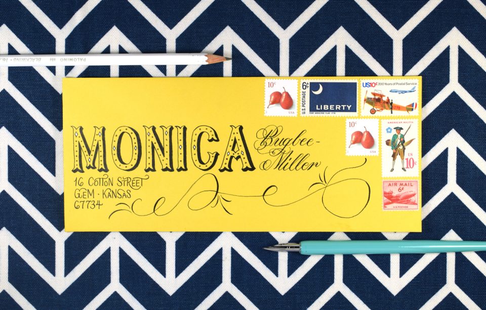 "Circus Lettering" Tutorial | The Postman's Knock
