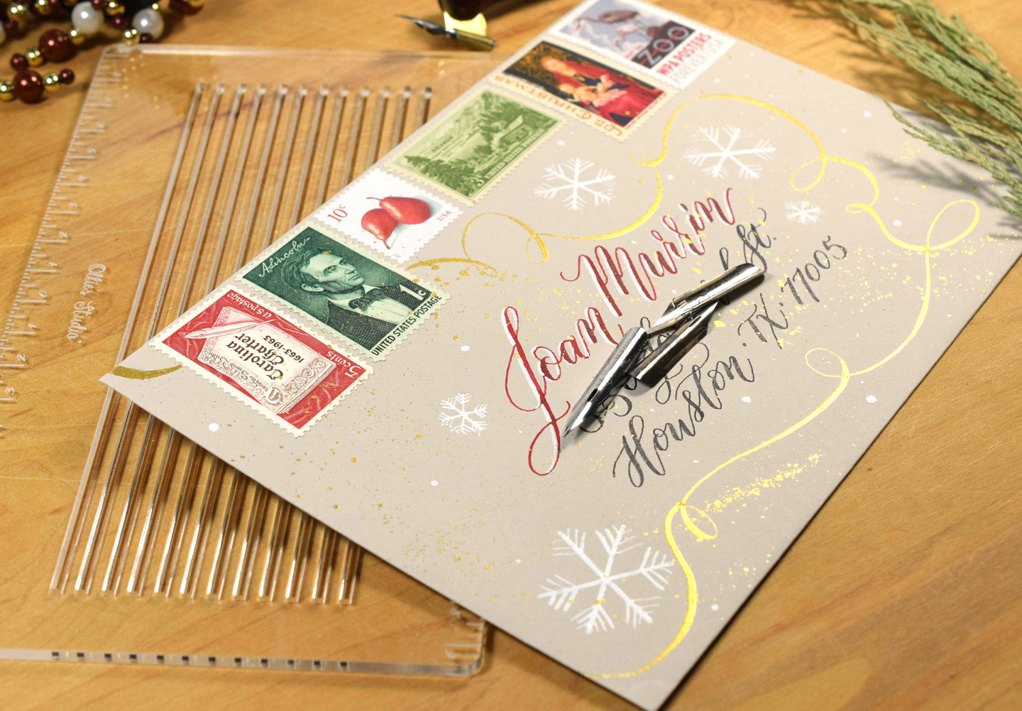 Ollie's Studio Envelope Liner Template Review | The Postman's Knock