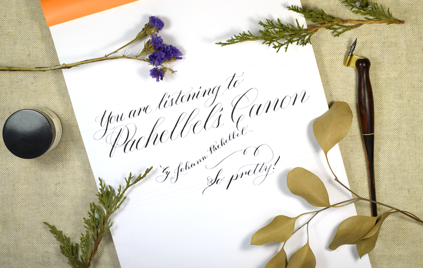 Pachelbel's Canon: Calligraphy Edition | The Postman's Knock