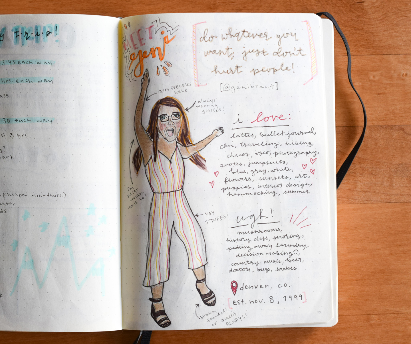 Snooping Inside a Bullet Journal - Ideas + Examples