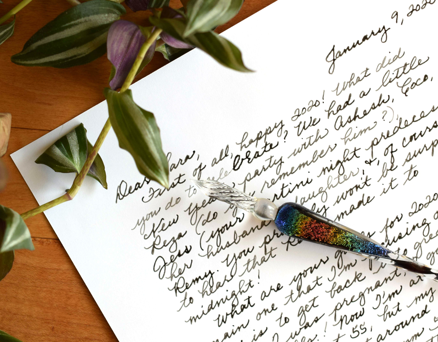 Write With Glass: Introducing Venetian Glass Dip Pens 