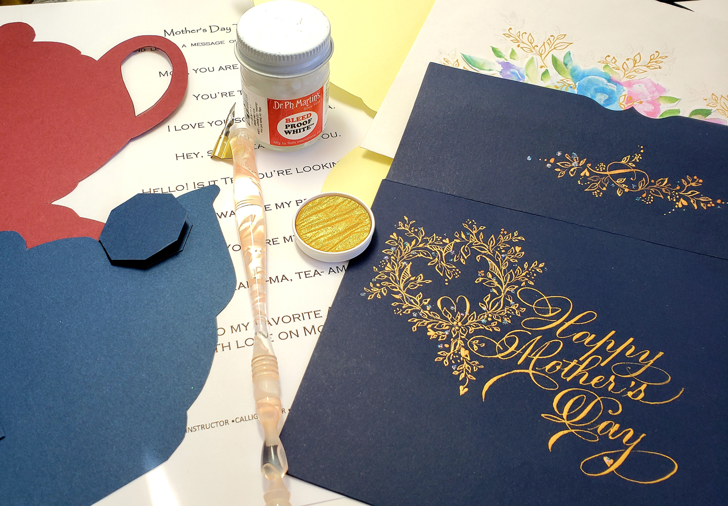 Teapot-Themed Mother's Day Card Tutorial by Phyllis Macaluso 