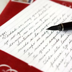 The Elegant Cursive Handwriting worksheet will teach you how to write in a beautiful, vintage-looking cursive hand.