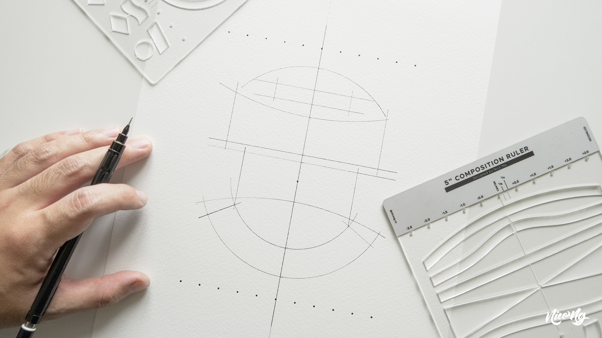 Lettering Layout by Nico Ng