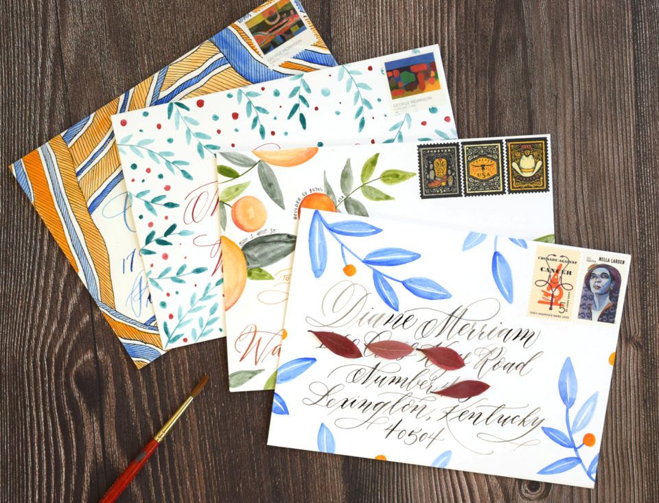 Mail Art with Kaitlin Style Calligraphy