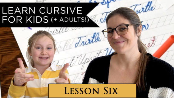 Learn Cursive for Kids (and Adults!): Lesson 6 (Island-aluminum)