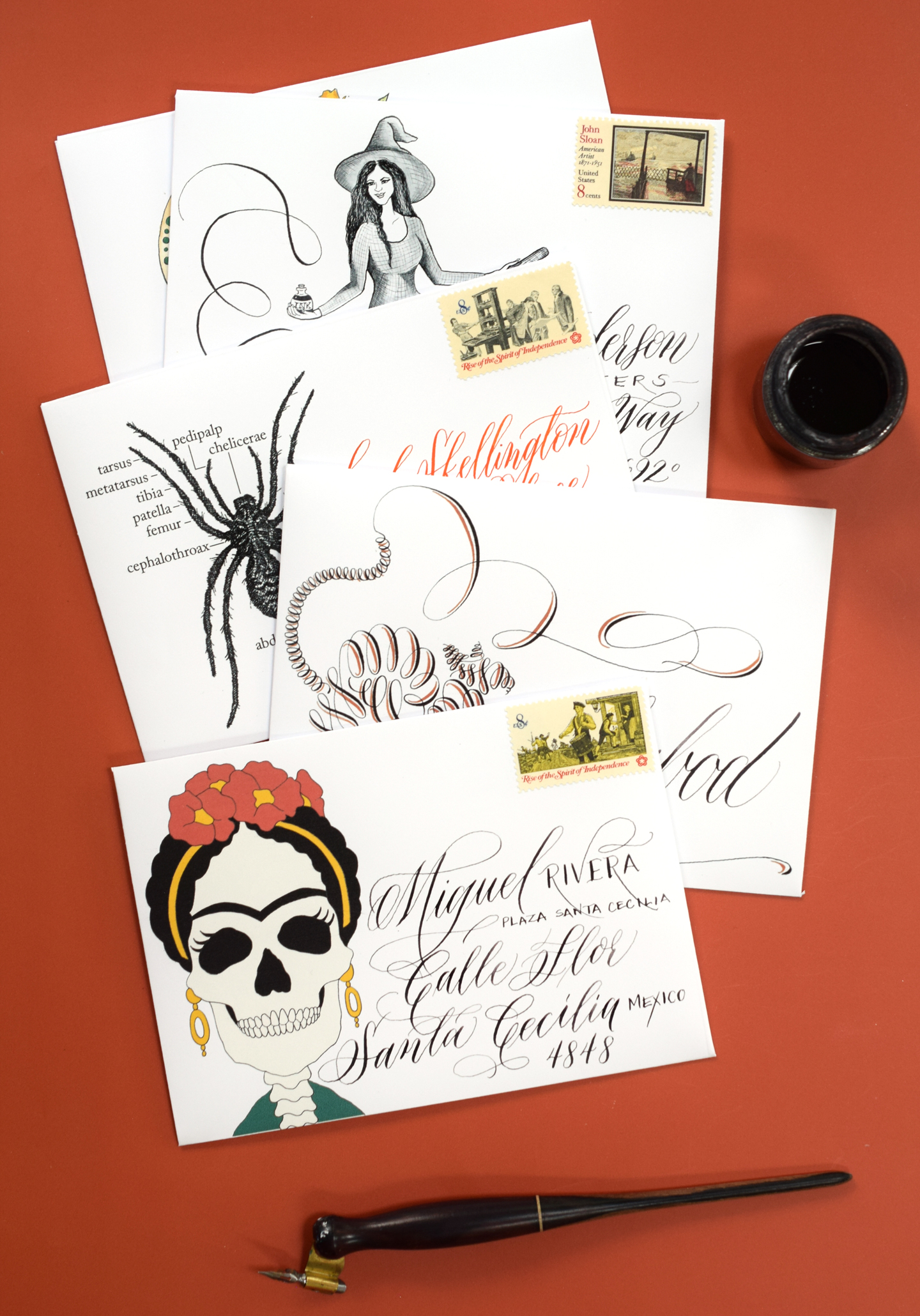 Introducing TPK’s Spooktacular Halloween Mail Art Templates